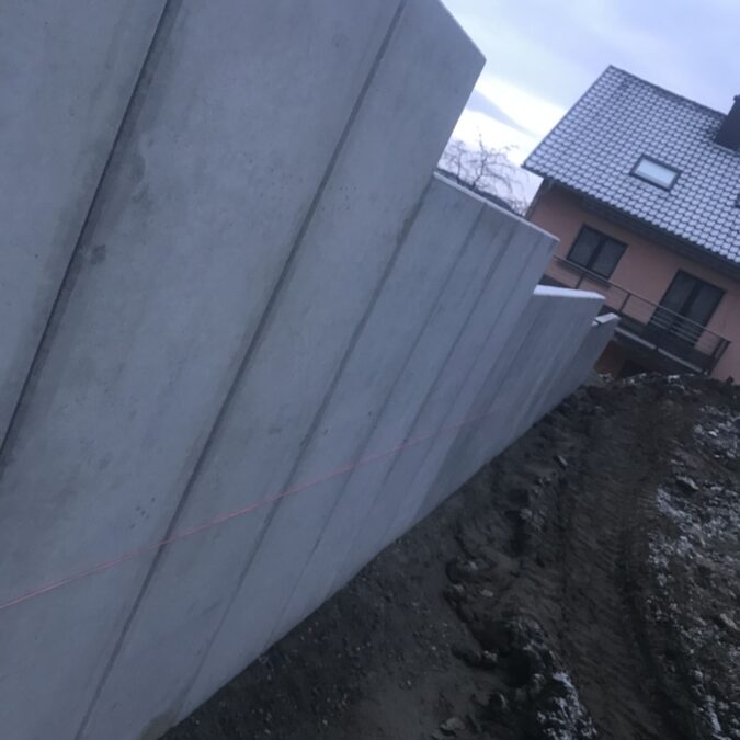📐 TUTO &ndash; Poser un mur de sout&egrave;nement en L (&eacute;l&eacute;ments b&eacute;ton pr&eacute;fabriqu&eacute;s) Ostwald
