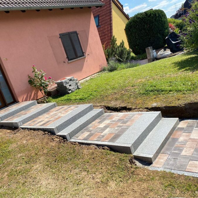 Comment poser une bordure ext&eacute;rieure solide et durable Bischheim