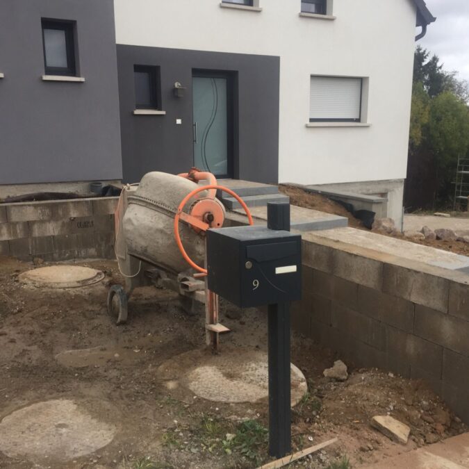 🧱 TUTO &ndash; Comment construire un mur en agglos solide et durable Haguenau