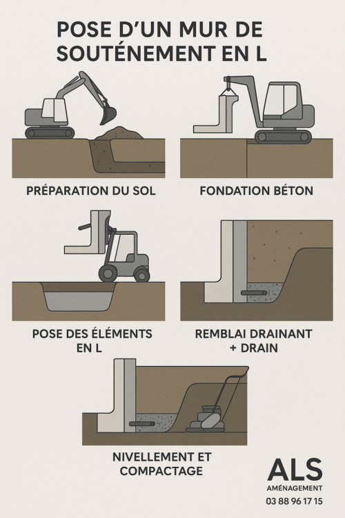 Mur De Soutnement En L Prfabriqu